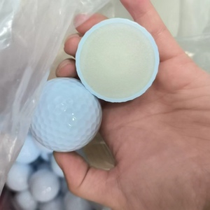 Balles de golf flottantes durables et économiques, 2 couches de Surlyn avec logo personnalisé pour le terrain de pratique, le lac et la piscine, sensation de frappe réelle - Product Image 2