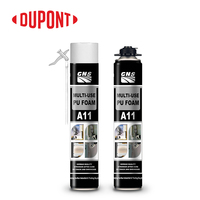 GNS A11 Excellente adhérence Polyuréthane Flexible Mousse expansive PU pour le remplissage des portes et des fenêtres
