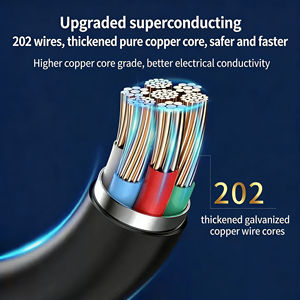 Câble USB C 3 en 1 66W PD 3.0 Charge rapide pour ordinateur portable Samsung MacBook E Marker Type C <span class=keywords><strong>Micro</strong></span> Cord - Product Image 3