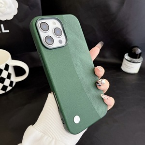 Nouveau pour Apple pour <span class=keywords><strong>iPhone</strong></span> 17 Pro Max <span class=keywords><strong>coque</strong></span> de téléphone <span class=keywords><strong>coque</strong></span> de grain de vache de luxe couture housse de protection anti-chute pour 13h00 et 13h00 - Product Image 6