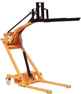 Equipamento de manipulação material multifuncional elétrico portátil do baixo preço da empilhadeira 500KG o mini curvado componente novo do núcleo do motor do braço - Product Image 1