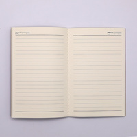 Carnet en papier kraft A5 pas cher en gros, 210x140mm, cahier d'exercices scolaire, bloc-notes de composition en vrac