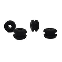 Joint d'étanchéité universel en néoprène NBR et caoutchouc silicone pour câbles et fils, avec trou plat, pour protection de bobines et pièces