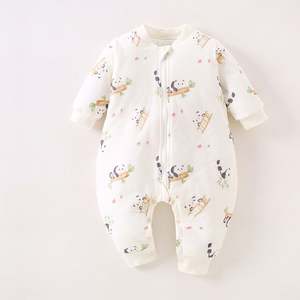 Gigoteuse et sac de couchage pour nouveau-né en coton, vente en gros OEM, avec un design d'animaux mignons - Product Image 4