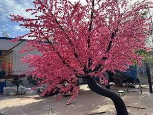Pohon Sakura Buatan Besar dari Fiberglass untuk Dekorasi Pesta Pernikahan di Luar Ruangan Restoran Grosir - Product Image 3