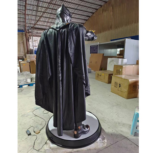 Statua di <span class=keywords><strong>Batman</strong></span> in Fibra di Vetro di Alta Qualità, Dimensioni Reali, Figura d'Azione del Film DC, Scultura per Decorazione Domestica - Product Image 2
