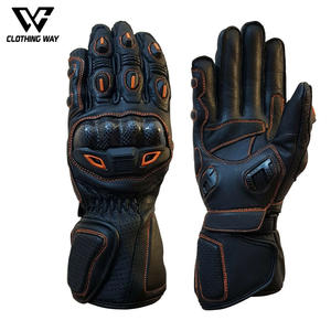 บริการ ODM ถุงมือมอเตอร์ไซค์คุณภาพดี พิมพ์โลโก้ตามสั่ง ชุดแข่งรถ วัสดุหนัง ถุงมือมอเตอร์ไซค์ - Product Image 6