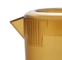 Tasse à mesurer en plastique à prix de gros avec marquages clairs en ML et poignée