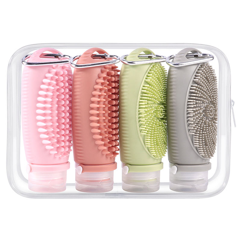 4 pack x100ml with PVC bag&carabiners-1