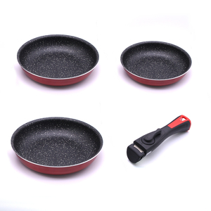 aluminio fundido,sartén antiadheren,aptas <span class=keywords><strong>para</strong></span> todo tipo <span class=keywords><strong>de</strong></span> cocinas, incluido inducción y vitrocerámica, aptas <span class=keywords><strong>para</strong></span> lavavajillas - Product Image 2