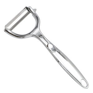 Éplucheur multifonctionnel en alliage de zinc Chef Season Show, grattoir pour pommes de terre, fruits et légumes, outil de cuisine, argent 8505 - Product Image 2