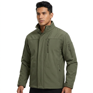 Latest Design Men's Train Coat Outdoor Winter Quilted Hooded Jacket <b>Waterproof</b> Camping Outwear Warm Cotton Lined - Product Image 1