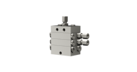 Distributeur de lubrifiant modulaire à segment de plaque progressive pour système de lubrification progressive