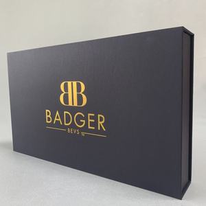 Chất Lượng Cao Cuốn Sách Phong Cách Giấy Các Tông Hộp Quà Tặng Đầy Đủ Lá Bao Bì Với Bạc Lá Tem Biểu Tượng Mô Hình Cao Cấp Hộp Quà Tặng - Product Image 1