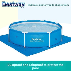 Lona Protectora de PVC para <span class=keywords><strong>Piscina</strong></span>, Cubierta Impermeable y Antipolvo para Piscinas Inflables y de Exterior - Product Image 2