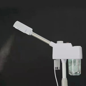 Vaporisateur Facial Ionique à l'Ozone et Vapeur Chaude avec Fonction Humidificateur, Appareil à Vapeur Électrique sur Pied pour Maison et Voiture, Prise US - Product Image 4