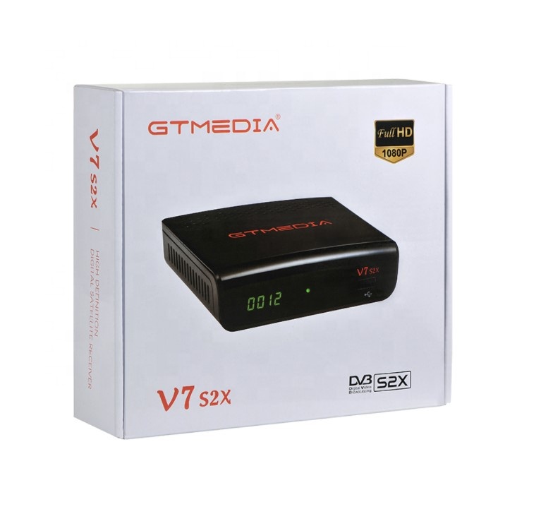 Оригинальный GTmedia V7 S2X DVB-S S2S2X VCM ACM мульти-потока T2MI HD спутниковый приемник