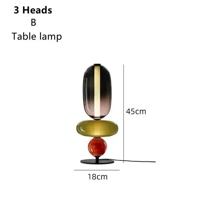 Lampe de table 3 têtes B
