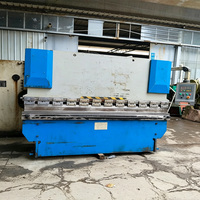 Presse plieuse hydraulique d'occasion, machine de pliage de métal stable pour le traitement de l'acier inoxydable