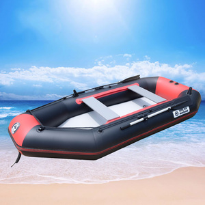 Tapis d'air gonflable <span class=keywords><strong>de</strong></span> haute qualité, pour 4 personnes, 1 pièce, en PVC, pour bateau à rames, pêche, Camping, <span class=keywords><strong>sauvetage</strong></span>, en caoutchouc - Product Image 2