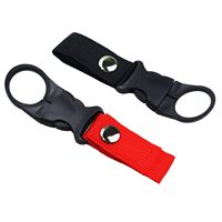 Accessoires de plein air en gros : Clips de bouteille en nylon, support de bouteille d'eau, attache de ceinture à dégagement rapide pour la randonnée et le camping
