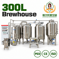 Équipement de brassage de bière commercial 200L, système complet de brassage de bière