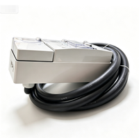Boîtier de distribution électrique robuste en polycarbonate 56E, étanche IP66, résistant aux UV, conforme à la norme AS/NZS, pour extérieur