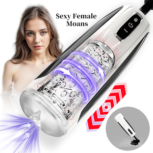 S-Handeハンズフリー電気マスターベーターカップ自動男性吸いセックス玩具男性女性声付き - Product Image 1