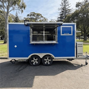 Remolque de Comida Multifuncional de Fibra de Vidrio Totalmente Equipado, Carrito de Venta Ambulante de Dulces - Product Image 6