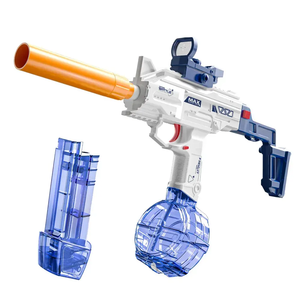 Uzi Long Sword <span class=keywords><strong>Pistolet</strong></span> à eau électrique Haute capacité 57.5 CM Jouet à jet automatique pour enfants - Product Image 1