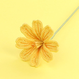 Nuevo Ramo de Flores de Lewisia Tejidas a Mano, Arreglo Floral Artificial para Jarrón de Hogar, Decoración de Mesa de Boda - Product Image 6