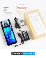 Nouvelle Arrivée 2026 – Terminal de Point de Vente Portable Android 8.1/4G avec Écran 5,5 Pouces, Imprimante de Reçus 58mm et Emplacement pour Carte SIM – En Stock