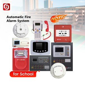 Détecteur de <span class=keywords><strong>fumée</strong></span> photoélectrique à piles d'approvisionnement d'usine avec système d'alarme incendie conventionnel panneaux de commande d'alarme incendie - Product Image 1