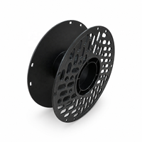 Bobine de filament d'impression 3D de 200 mm, diamètre du moyeu de 90 mm, compatible avec ABS PLA, 0,5 kg/1 kg, bobine vide légère et réutilisable