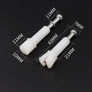 2 in 1 Fastener Furniture Accessories Iron <b>Cabinet</b> Hardware with Cam Fittings Wooden Connector Bolt Fixing <b>Lock</b> Screws - Product Image 3