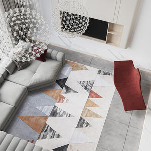 Personnalisable 10mm d'épaisseur laine tapis moderne National vert riche rime coupe Pile Technique pour adolescent Villa canapé-lit queue maison - Product Image 3