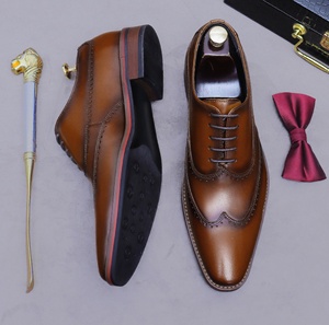 Chaussures en cuir de haute qualité pour hommes, design élégant et décontracté, confortables, souples, durables, pour un usage quotidien - Product Image 4