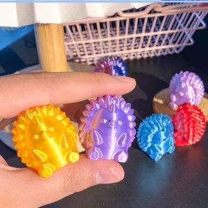 Modèle de jouet hérisson 3D créatif et original en plastique, décompression, ornement mignon - Product Image 2