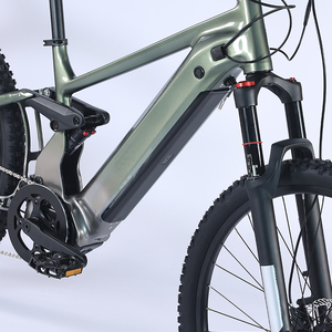 Vélo de montagne Bicystar avec moteur central sans balais 48v, cadre en aluminium, batterie lithium intégrée, vélo électrique pour femmes 2024SH Integra - Product Image 2