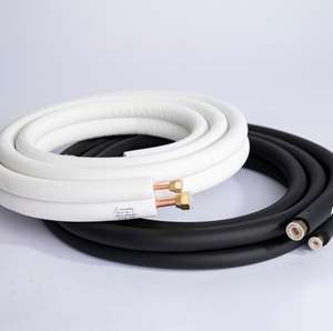 <span class=keywords><strong>Kit</strong></span> de conduites en cuivre pour climatiseur domestique manuel de haute qualité, épaisseur 0,8 mm, isolées en caoutchouc écologique, pour systèmes CVC, Tianyao, garantie 3 ans - Product Image 1