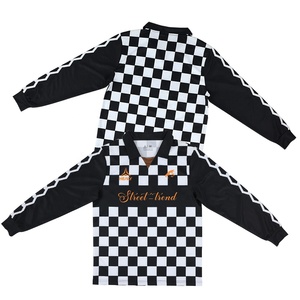 Op maat bedrukte sublimatie longsleeve T-shirts voor heren, vintage classic streetwear, dames voetbal T-shirts fabrikant - Product Image 1