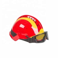 Casque de sécurité industrielle de haute qualité avec trou ignifuge OSHA certifié CE pour les pompiers sauvetage et construction d'urgence