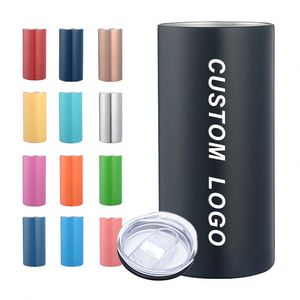 Tasse isotherme populaire à transfert thermique, tasse droite en acier inoxydable pour sublimation, tasse de voiture droite, cadeau promotionnel, fête, voyage - Product Image 1