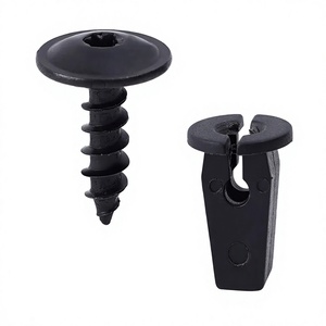 Para Volkswagen Audi Skoda Porsche: Placa Protectora de Motor, Base de Tornillos, Guardabarros, Revestimiento Interior, Clip N90974701, Plástico, Nylon, Hierro, POMPP - Product Image 2