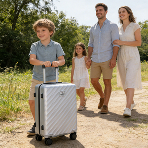 Valigia da Viaggio d'Affari alla Moda con Grande Capacità, Materiale ABS+PC, Serratura TSA, Ruote a 360° °   Ruote Girevoli, Misure 20", 24" - Product Image 1