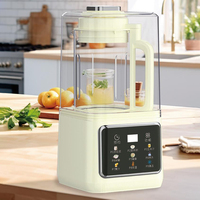 Mélangeur à grande vitesse multifonctionnel 16-en-1 pour machine à lait de soja avec couvercle silencieux Fabricant de lait de noix à base de plantes Conception OEM