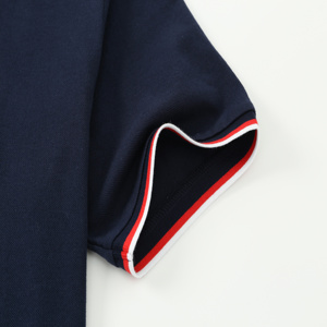 Fashion Casual Short <strong>Sleeve</strong> Polo Tee, Summer Pure Cotton Luxury <strong>Golf</strong> <strong>Tops</strong> with Classic Embroidery Logo - Product Image 4