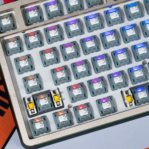 Gateron tiểu thương hiệu bao giờ miễn phí chơi game nặng <span class=keywords><strong>Tactile</strong></span> tùy chỉnh EF Xám chuyển đổi bàn phím cơ khí chuyển đổi - Product Image 6