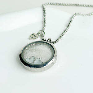 Collar Conmemorativo <span class=keywords><strong>de</strong></span> Acero Inoxidable para Mascotas, para Guardar Dientes y Pelo, Ecológico, para Uso en Exteriores, Colgante <span class=keywords><strong>de</strong></span> Corazón para Perro, Abrible, DIY - Product Image 3