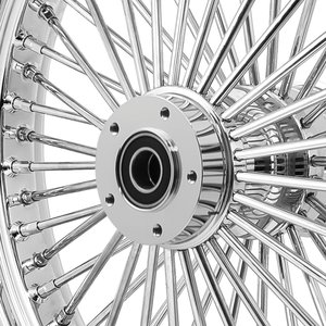 Roue de moto avant 26x3.5, jante en acier simple ou double disque chromée 21 23 26 pouces 1 3/<span class=keywords><strong>4</strong></span> 25 mm, jante à rayons larges pour <span class=keywords><strong>Harley</strong></span> - Product Image 3